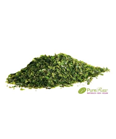Organic Sea Salad Ulva Algae Flakes | Dried Atlantic Sea Lettuce | Raw Vegan Sea Snack | 25g Pureeraw - Buy Online on GoSupps.com