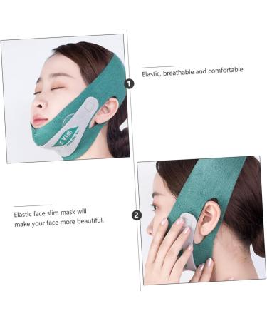 HAPINARY Slimmer Thinner Double Chin Reducer V Chin Strap Lift Facial Strap Shaper V Line Thin Chin Tape Lifting Belt V Thin Post Chin Strap - Buy Online on GoSupps.com