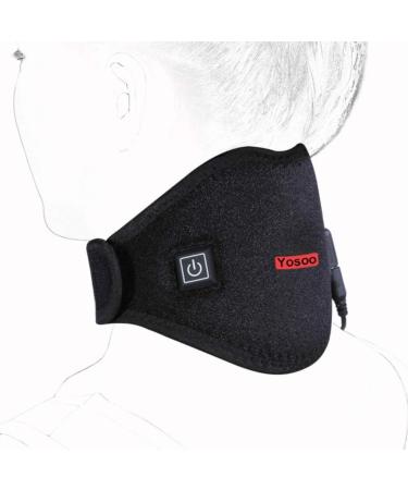 Shop USB Heated Neck Wrap | Adjustable Temperature Heat Cushions for Neck Pain Relief | Hot Cold Therapy Pillow - Buy Online on GoSupps.com