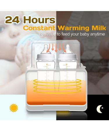 6-in-1 Bottle Warmer for Baby - Breastmilk & Formula Milk Heater and Baby Food Warmer - White - Buy Online on GoSupps.com