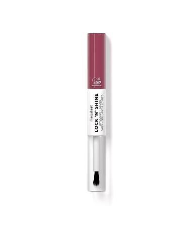 Wet n Wild Megalast Lock 'N' Shine Lip Color + Gloss Lipstick in Pinky Promise - Long Lasting Formula for Vibrant Pink Lips - Buy Online on GoSupps.com