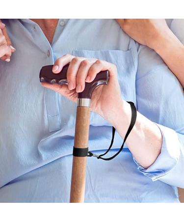 CHUNZHILAI 5pcs Black Wrist Straps for Walking Stick Crutch - Hand Wristband for Hiking & Walking - Buy Online on GoSupps.com