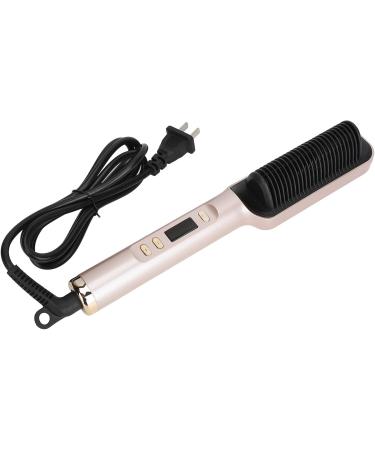 Hair Straightener Brush - 30s Fast Heat 35W Frizz Control Comb for All Hair Types | Rose Gold - Buy Online on GoSupps.com