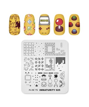 Kad's nail art stamp template for the immature cute design picture plate stamp plate for nail art DIY tool for manicure (IM025)