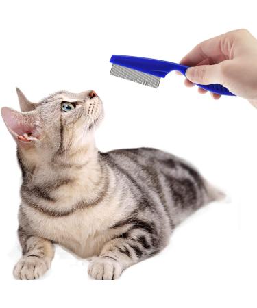 2 pcs Flea Comb for Dog Cat Flea Lice Tear Stain Remover Pet Combs Fine Tooth Grooming Removal Tool Long Time Using - Buy Online on GoSupps.com