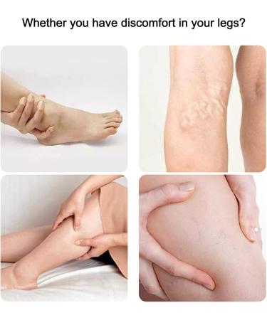 Shenxiaoming Oversize Calf Compression Stockings - Comfortable Knee-High Support for Nurses Seniors & Travel - Buy Online on GoSupps.com