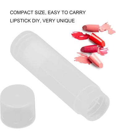  Jacksing Empty Lip Balm Tubes DIY Translucent Lipstick Tube for Pencil for Homemade Lipstick - Buy Online on GoSupps.com