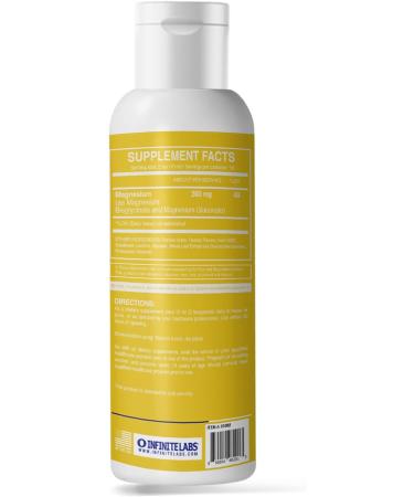 Infinite Labs Liposomal Magnesium+ Liquid Supplement | Brain Power & Sleep Aid | 6 Fl. Oz - Buy Online on GoSupps.com