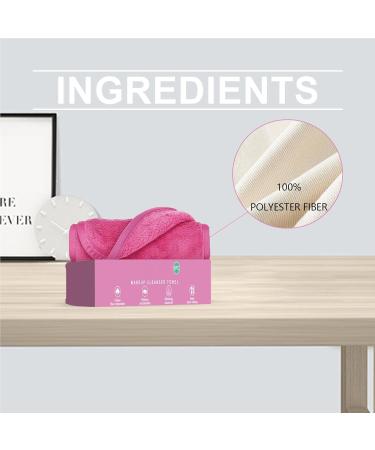 Wpsagek Makeup Remover Cloths Reusable Facial Cleaner Towel Face Cleansing Towel Microfiber Face Cleansing Cloth For Daily Use & Travel - Buy Online on GoSupps.com