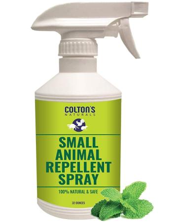 All Natural Rodent Repellent Spray- Perfect for: Racoons, Rats, Squirrels, Rabbits, Skunks, Gophers and Many Small Animals. Indoor and Outdoor Deterrent- Garage, Yard, Trash cans Car Engine(32)