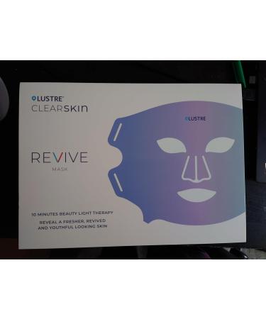 Liustre Clearskin Revive Mask | LED Therapy for Impure & Tired Skin | Clear & Fresh Look - Buy Online on GoSupps.com