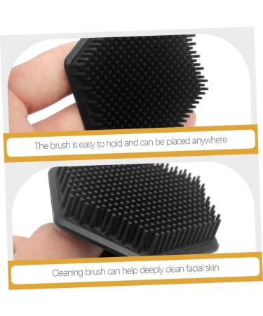 MAGICLULU Silicone Face Brush Face Washing Cleaner Face Exfoliator Brush Face Wash Brush Cleansing Facial Brush Silicone Brush Silicone Bath Scrubber Multifunctional Brush Face Cleaning Tool - Buy Online on GoSupps.com