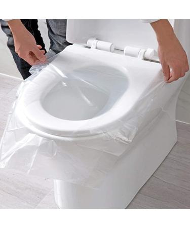 XXYXXY 50 Pieces of Disposable Travel Toilet seat Waterproof Portable WC seat Cushion Toilet seat Travel Business Convenient Toilet Daily Independent Packaging - Buy Online on GoSupps.com