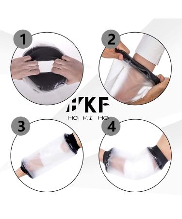HKF HO KI HO PICC Line Waterproof Protectors Dressing Cover-Midline Elbow Cover-Protector Cast and Bandage Dry for Shower Bath - Buy Online on GoSupps.com