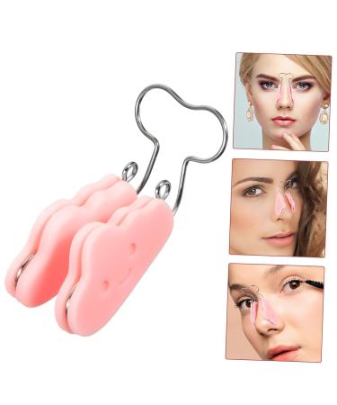 Housoutil Nose Clip - Nose Shaping Tool & Bridge Corrector | Pink 6X2CM for Perfect Nose Shape - Buy Online on GoSupps.com