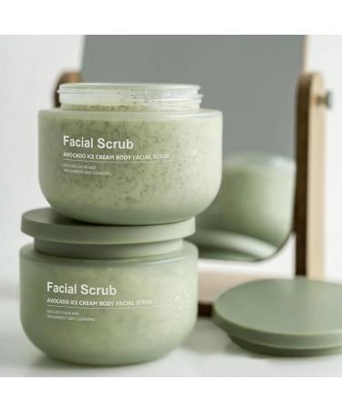 Gel douche exfoliant naturel 250 g corps mains et pieds doux et hydratant convient aux femmes claircissant taille unique vert - Buy Online on GoSupps.com