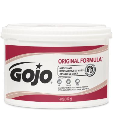 GOJO ORIGINAL FORMULA Hand Cleaner  Fragrance Free  14 fl oz Cr me-Style Hand Cleaner Canister (Pack of 1).
