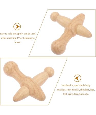 Muscle Scrap H Lantern Massage Tool - Handheld Acupuncture Point Massager for Back Neck & Body Relief - Buy Online on GoSupps.com