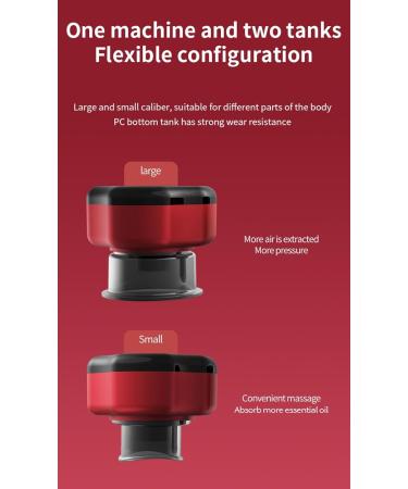 Buy KSGSFSA Intelligent Cupping Massager - Red | Relieve Sore Muscles & Improve Blood Circulation | International Shipping Available - Buy Online on GoSupps.com