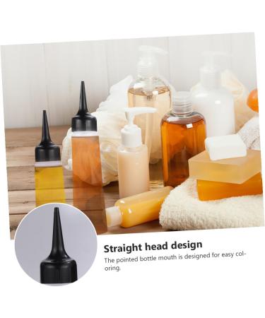 Zerodeko 4 pi ces Bouteilles Teinture Cheveux Rechargeables Flacons Plastique Pointe Fine pour Salon Coiffure Dose Pr cise Shampooing et Soin Chevelu Formats S et Usage Professionnel - Buy Online on GoSupps.com