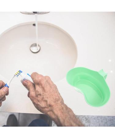 Portable Bed-Mouth Water Cup & Toothbrush Holder for Elderly Care | Emesis Tray & Mouthwash Basin for Patients - Buy Online on GoSupps.com