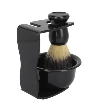 Premium Razor Brush Set for Men | Perfect Father's Day Gift | Beard Foam Brush & Bowl Stand | Easy-Clean ABS Nylon Hair Care Set - Buy Online on GoSupps.com