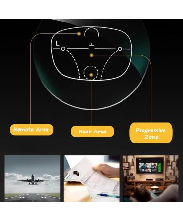 Multifocal Sports Style Reading Glasses Blue Light Blocking Glasses For Unisex TR90 Flexible computer Readers(Couleur:Orange Grandeur:1.5x) - Buy Online on GoSupps.com