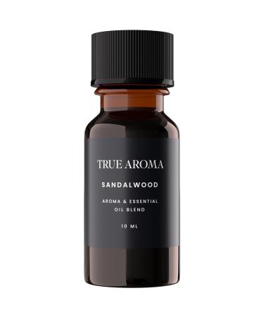 Sandalwood Essential Oil | Sandalwood Essential Oils for Aroma Diffusers | 100% Natural Sandalwood Oil for Diffuser| Pure Aromatherapy Essential Oils | Essential Oil Blends - 10 ML Sandalwood 0.33 Fl Oz (Pack of 1)