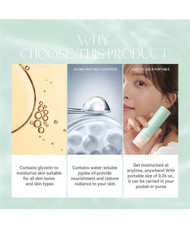 Mint Wrinkle Bounce Multi-Moisture Balm Stick | Instant Facial Serum for Wrinkle Care (2PCs) Moisturizing Balm for Face Lip & Eye - Buy Online on GoSupps.com