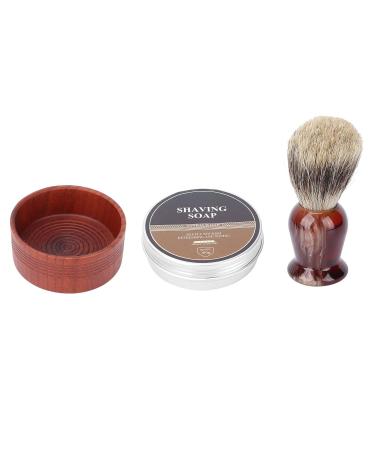 Men's Beard Shaving Set - Complete Grooming Kit with Brush Foam Bowl & Soap | Perfect Christmas Gift for Men - Buy Online on GoSupps.com