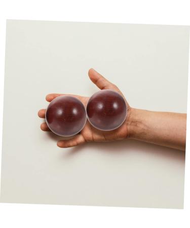 Relaxing Healeved Wooden Hand Massaging Balls - Baoding Balls for Hand Exercise & Stress Relief | Premium Hand Massage Devices - Buy Online on GoSupps.com
