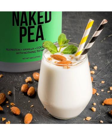 NAKED Vanilla Pea Protein Isolate 1LB Pure Micronized Creatine Monohydrate 1 000g (200 Servings) Vegan Bulk Non-GMO Gluten Free Soy Free - Buy Online on GoSupps.com