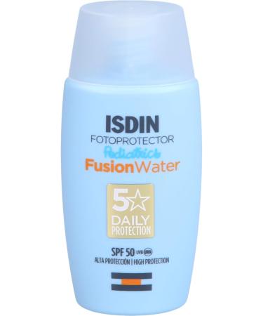 Isdin FusionWater Children's Face Sunscreen SPF50 Fotoprotector Pediatrics 50ml - Buy Online on GoSupps.com