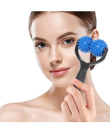 Besportable Neck Cushion T-Shaped Massage Roller for Muscle Tension Relief & Facial Health - Body Roller Massage Device - Buy Online on GoSupps.com