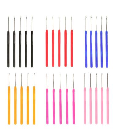 MagiDeal 5-Piece Hair Extension Hook Needle Set | Microring Real Hair Crochet Tools | Black International Shipping Available - Buy Online on GoSupps.com