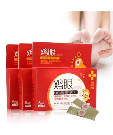 Healifty 12PCS Corn Remover Pads - Toe Corn and Callus Removal Treatment with Cushioning Protection - Buy Online on GoSupps.com