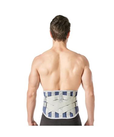Buy Backcorrectors Swan Back Belt - Intervertebral Disc Orthopedic Waist Support | Removable Pillows & Steel Rails | Size L | Health & Relaxation - Buy Online on GoSupps.com
