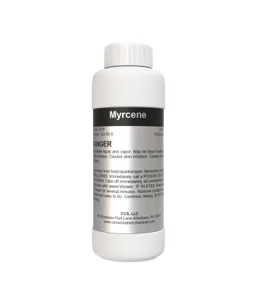 Myrcene High Purity Aroma Compound - Packaged in Heavy Duty Bottles 100ml (3.3 Fl Oz)