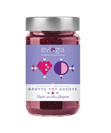 ARISTOS Aristos Evlogia Fruit Spreads Greek Forest Fruits | Sugar-Free Jam Breakfast Spread Bread Spread Everyday Food