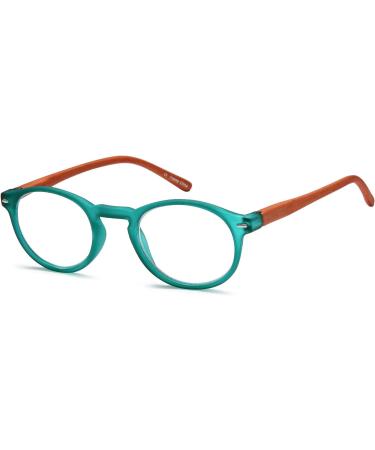 Gamma Ray Reading Glasses 4-Pack - Spring Hinge Round Lightweight Readers 4.00x - Buy Online on GoSupps.com