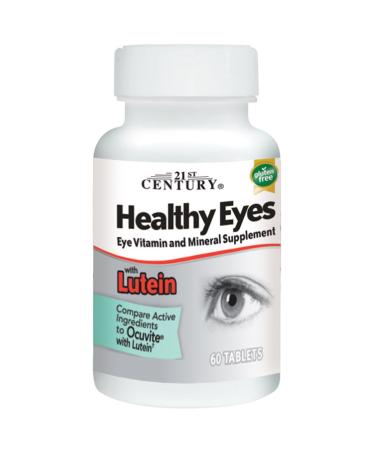 21st Century Healthy Eyes with Lutein 60 Tablets (Value Pack of 2)