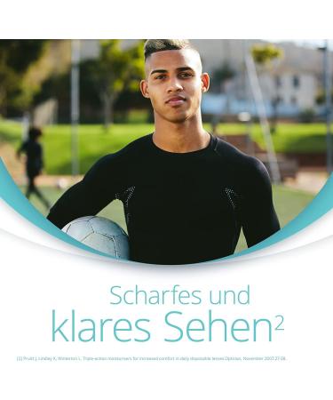 Buy Dailies AquaComfort Plus Daily Lenses - 180 Pieces BC 8.7mm DIA 14.0mm -3.25 Diopter - Soft Contact Lenses for Comfortable Vision - Buy Online on GoSupps.com