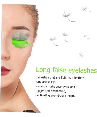LALAFINA 2 Sets Exaggerated False Eyelashes Natural Mascara Artificial Eyelashes 5 Pairs*2 - Buy Online on GoSupps.com