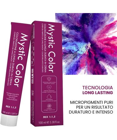 Mystic Color Hair Color Formula Enriched with Argan Oil and Calendula Long-Lasting Permanent Coloring Cream Light Tobacco Brown 5.8 100 ml - Buy Online on GoSupps.com