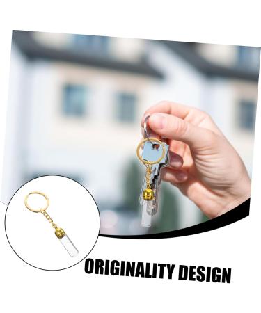 VALICLUD Refillable Glass Bottle Keychain - Travel Size Perfume Bottle for Women - Portable Perfume Refill Holder & Decor - Buy Online on GoSupps.com