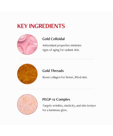 MEDITHERAPY Shumage Shot Gold Seal Lifting Ampoule - Anti-Wrinkle Gold Threads & Collagen Serum for Radiant Skin | Korean Skincare 0.4 fl. oz - Buy Online on GoSupps.com