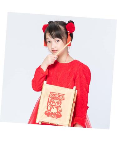 Beavorty 15 Pairs Tassel Hair Ball Hair Clip Chinese Hair Stick Hanfu Hair Clip Kids Hair Barrettes Hair Accessories for Girls Girl Child Modeling Artificial Fur Tassel Fur Ball Red - Buy Online on GoSupps.com