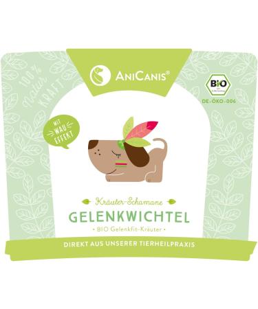 Anicanis Bio Herbal Joint Mix for Dogs - Organic 125g Formula for Bones Tendons & Ligaments - Vet-Approved Joint Herbs - Buy Online on GoSupps.com