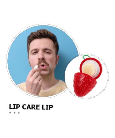 Healeved Cute Strawberry Lip Moisturizing Cream for Women Portable Hydration Balm for Autumn Intensive Moisturization for Dry Lips for Go - Buy Online on GoSupps.com