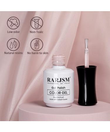 Nude Gel Polish Opaque Pink Mavue Skin Tone 15ml - Soak Off UV LED Cured Nail Gel Polish - Buy Online on GoSupps.com